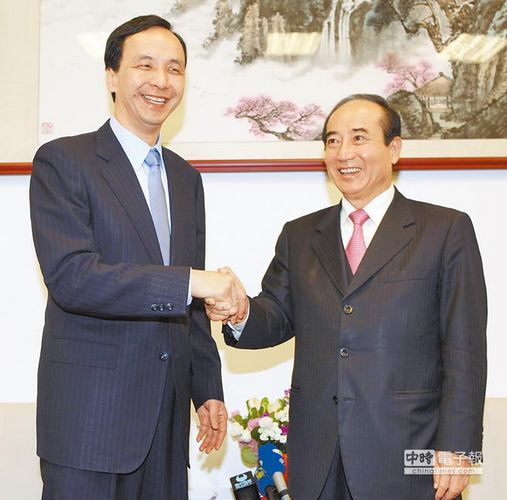 朱立倫與王金平 朱立倫與王金平